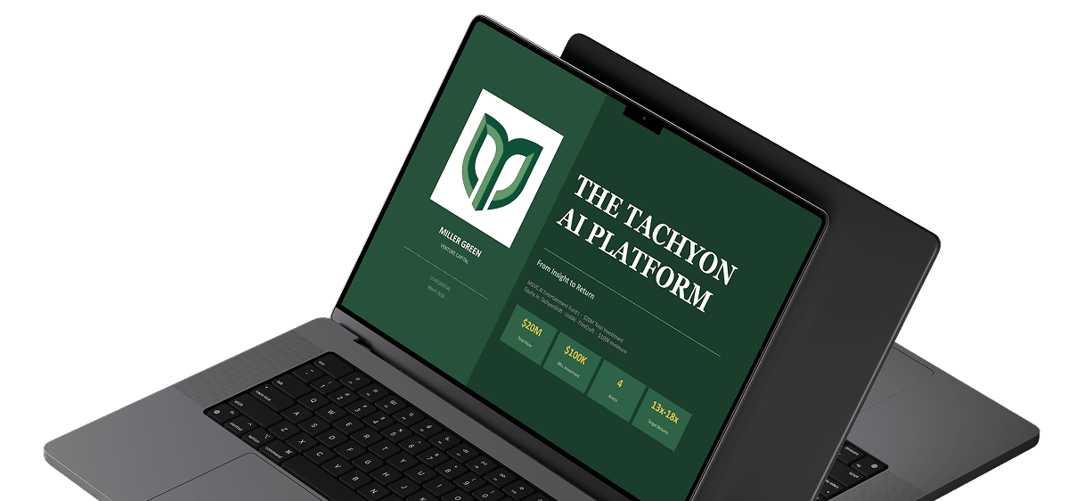 The Tachyon AI Platform